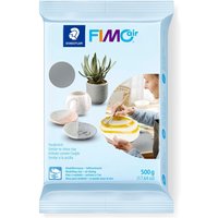 Modelliermasse "FIMOair", 500 g - Grau von Grau