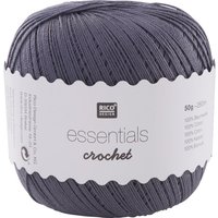 Rico Design Essentials Crochet - Mausgrau Rico Design Essentials Crochet - Mausgrau von Grau