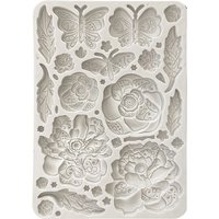 Silikon-Gießform "Old Lace - Butterfly & Flowers" Silikon-Gießform "Old Lace - Butterfly & Flowers" von Stamperia