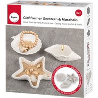 Silikon Gießform "Seestern & Muscheln" Silikon Gießform "Seestern & Muscheln" von Rayher