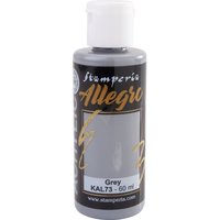 Stamperia "Allegro Acrylic" - Grey von Grau