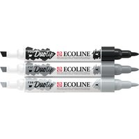Talens Ecoline Duotip "Schwarz-Grau-Set" Talens Ecoline Duotip "Schwarz-Grau-Set" von Talens