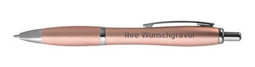 Kugelschreiber mit Gravur / Metallic-Farbe / Farbe: metallic rose' von Gravur by Livepac Office