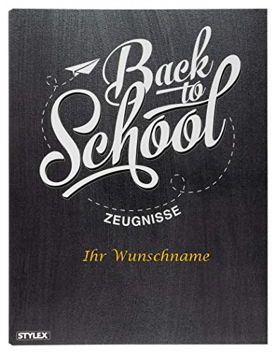 Zeugnismappe mit Gravur / mit 20 Hüllen Zeugnismappe mit Gravur / mit 20 Hüllen von Gravur by Livepac Office