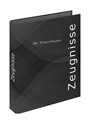 Zeugnismappe mit silbergefärbter Gravur / Zeugnisringbuch / Farbe: schwarz Zeugnismappe mit silbergefärbter Gravur / Zeugnisringbuch / Farbe: schwarz von Gravur by Livepac Office