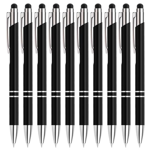 Gravurmaster 50 Stück Kugelschreiber mit Touchpen personalisierter Kugelschreiber mit Gravur Druckkugelschreiber Set, Druckkugelschreiber mit Wunschtext & Logo, Für Business, Büro, Schule unw. Gravurmaster 50 Stück Kugelschreiber mit Touchpen personalisierter Kugelschreiber mit Gravur Druckkugelschreiber Set, Druckkugelschreiber mit Wunschtext & Logo, Für Business, Büro, Schule unw. von Gravurmaster