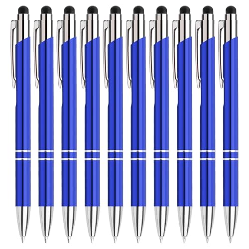Gravurmaster 50 Stück Kugelschreiber mit Touchpen personalisierter Kugelschreiber mit Gravur Druckkugelschreiber Set, Druckkugelschreiber mit Wunschtext & Logo, Für Business, Büro, Schule unw. Gravurmaster 50 Stück Kugelschreiber mit Touchpen personalisierter Kugelschreiber mit Gravur Druckkugelschreiber Set, Druckkugelschreiber mit Wunschtext & Logo, Für Business, Büro, Schule unw. von Gravurmaster