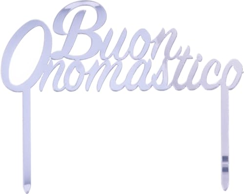 Cake Topper Guten Namenstag Silber Cake Topper Guten Namenstag Silber von Graziano