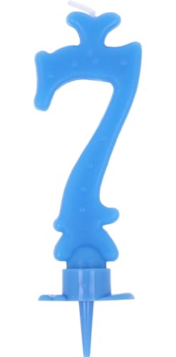 Geburtstagskerze hellblau Nr. 7 Geburtstagskerze hellblau Nr. 7 von Graziano