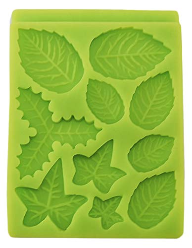 Graziano Quadratische Blatt-Silikonform - 200 g Graziano Quadratische Blatt-Silikonform - 200 g von Graziano