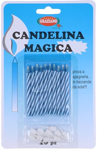 Magische Kerze hellblau 10 Stück Magische Kerze hellblau 10 Stück von Graziano