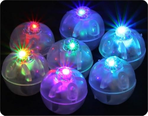 Mehrfarbige LED-Lichter für Luftballons 50 Stück. von Graziano