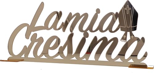 Schriftzug Konfirmation Gold aus Plexiglas Schriftzug Konfirmation Gold aus Plexiglas von Graziano