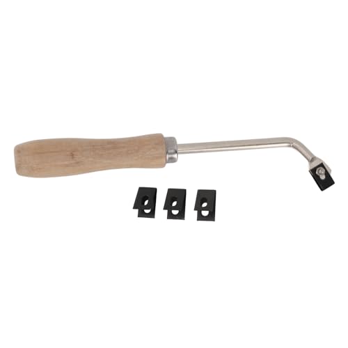 GRCFUMO PVC-Kunststoff-Boden-Bodenschweiß-Schlitz messer, wieder verwendbare Schlitz messer-Bodenbelag-Werkzeuge mit 3 Klingen, Holz-Groove ing-Gouge Stahl für PVC-Kunststoff boden von Grcfumo