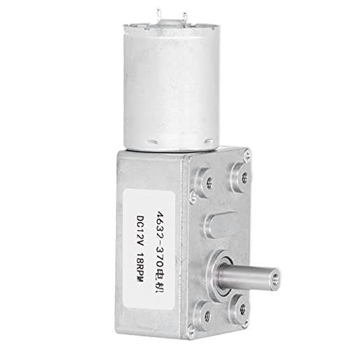 Gleichstrom-Getriebemotor, elektrischer Untersetzungsmotor, Getriebemotor, Elektromotor für Fensteröffner, Miniaturwinden, DC 12 V, 18 U/min von Grcfumo