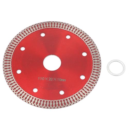 Grcfumo 1 Stück Diamant-Trennscheibe, Sägeblatt, Keramik-Trennscheibe, 110 20 10 mm Diamant-Trennscheibe, Sägeblattrad für Keramik-Microlite von Grcfumo