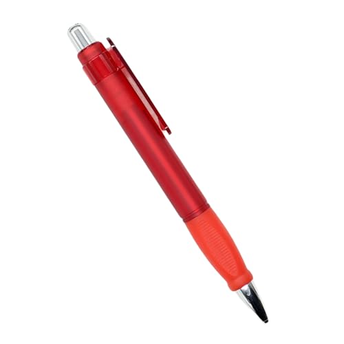 Greabuy 1,0 mm Kugelschreiber, glattes Schreiben, schwarze Tinte, Druckstift, großer dicker Stift, einziehbarer Kugelschreiber Greabuy 1,0 mm Kugelschreiber, glattes Schreiben, schwarze Tinte, Druckstift, großer dicker Stift, einziehbarer Kugelschreiber von Greabuy