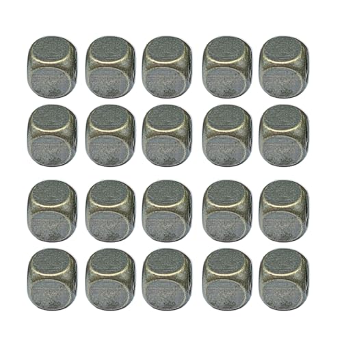 Greabuy 20 Stück Kupfer-Isolat-Messing-Perlen, Zubehör, runde/quadratisch, Paracord-Perlen für Schmuck Greabuy 20 Stück Kupfer-Isolat-Messing-Perlen, Zubehör, runde/quadratisch, Paracord-Perlen für Schmuck von Greabuy