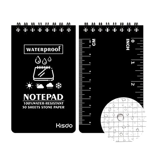 Greabuy Allwetter Memos Papier Notizblock Notizbücher Steinpapier Notizbuch Notizblock Pocket Notebook von Greabuy