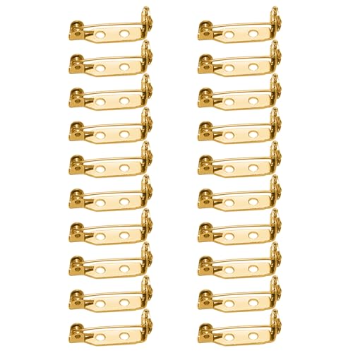 Greabuy Anstecknadeln 20/25/32 mm, für Schmuck, Korsage, vielseitig, 20 Stück von Greabuy