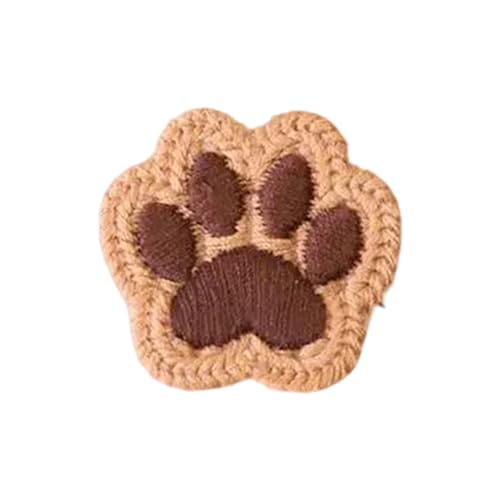 Greabuy Auffällige bestickte Katzenpfoten, für Kleidung, Mützen, Nähen, Schals, Hochzeitskleider, Dekorationen von Greabuy