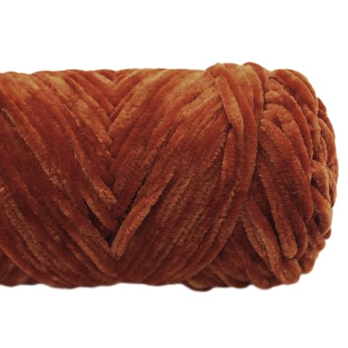 Greabuy Chenille-Garn für handgestricktes Häkelgarn, Bastelschal von Greabuy