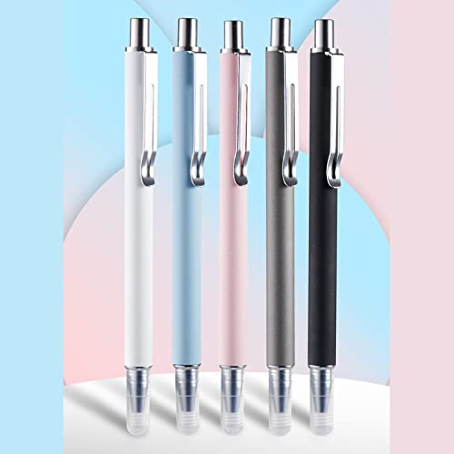 Greabuy Einziehbarer Füllfederhalter, 0,38 mm, kolbengefüllte Patrone, schreibt reibungslos für Schüler, Anfänger, Kalligraphie Greabuy Einziehbarer Füllfederhalter, 0,38 mm, kolbengefüllte Patrone, schreibt reibungslos für Schüler, Anfänger, Kalligraphie von Greabuy