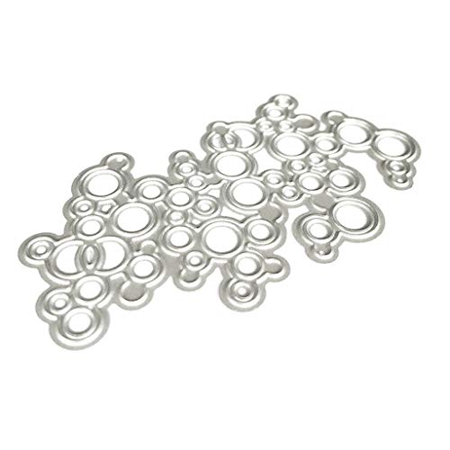 Greabuy Geometrische Metall-Stanzformen, Schablone, Scrapbooking, Album, Stempelpapier von Greabuy