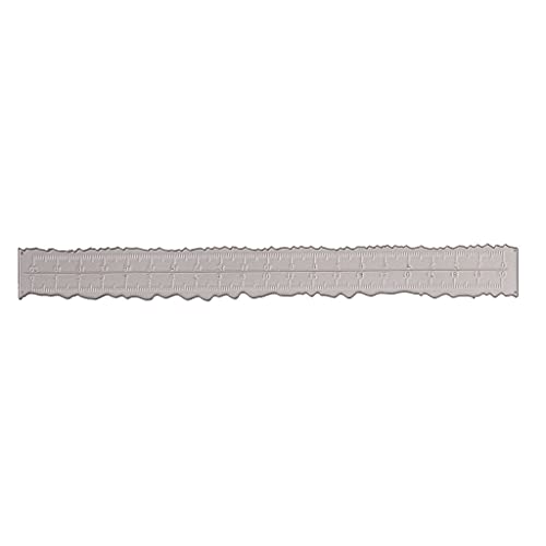 Greabuy Lineal Metall-Stanzschablone, unregelmäßige Form, Prägeschrift, Stanzform für kreative Papierkunst, Stanzschablone Greabuy Lineal Metall-Stanzschablone, unregelmäßige Form, Prägeschrift, Stanzform für kreative Papierkunst, Stanzschablone von Greabuy