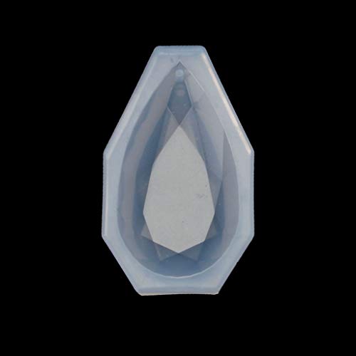 Greabuy Silikonform für Anhänger, Tropfenform, Kunstharz, mit Loch, Harz, Anhänger, Schmuck Greabuy Silikonform für Anhänger, Tropfenform, Kunstharz, mit Loch, Harz, Anhänger, Schmuck von Greabuy