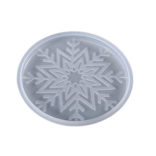 Greabuy Silikonform mit unregelmäßigem Blumenmuster, Epoxidharz, für stilvolle Heimdekoration, handgefertigte Tassenmatte von Greabuy