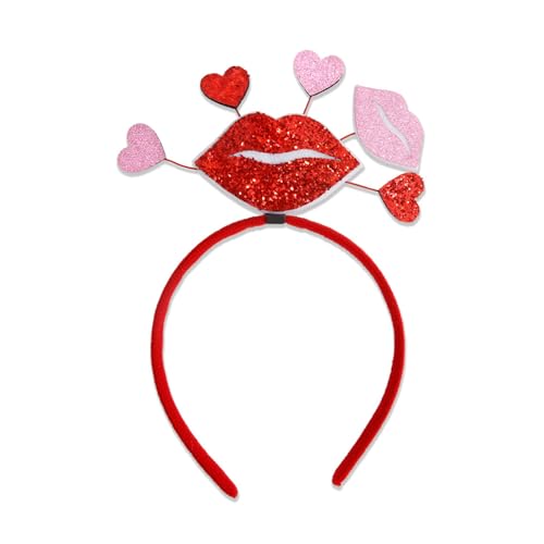 Greabuy Valentinstag-Stirnband, Haarreif, Festival, Party, Requisiten, Zubehör, Herz, Haarband, Cosplay, Kostüm, Kopfbedeckung für Frauen Greabuy Valentinstag-Stirnband, Haarreif, Festival, Party, Requisiten, Zubehör, Herz, Haarband, Cosplay, Kostüm, Kopfbedeckung für Frauen von Greabuy