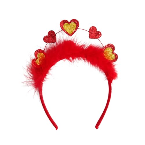 Greabuy Valentinstag-Stirnband, Haarreif, Festival, Party, Requisiten, Zubehör, Herz, Haarband, Cosplay, Kostüm, Kopfbedeckung für Frauen Greabuy Valentinstag-Stirnband, Haarreif, Festival, Party, Requisiten, Zubehör, Herz, Haarband, Cosplay, Kostüm, Kopfbedeckung für Frauen von Greabuy
