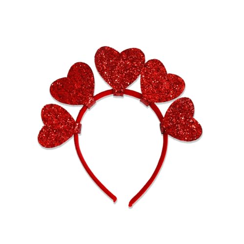 Greabuy Valentinstag-Stirnband, Haarreif, Festival, Party, Requisiten, Zubehör, Herz, Haarband, Cosplay, Kostüm, Kopfbedeckung für Frauen Greabuy Valentinstag-Stirnband, Haarreif, Festival, Party, Requisiten, Zubehör, Herz, Haarband, Cosplay, Kostüm, Kopfbedeckung für Frauen von Greabuy