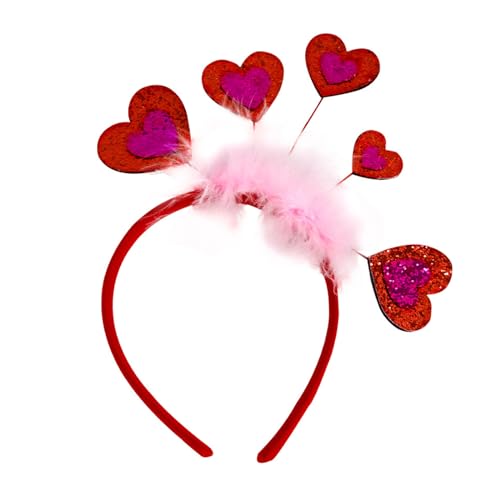 Greabuy Valentinstag-Stirnband, Haarreif, Festival, Party, Requisiten, Zubehör, Herz, Haarband, Cosplay, Kostüm, Kopfbedeckung für Frauen Greabuy Valentinstag-Stirnband, Haarreif, Festival, Party, Requisiten, Zubehör, Herz, Haarband, Cosplay, Kostüm, Kopfbedeckung für Frauen von Greabuy