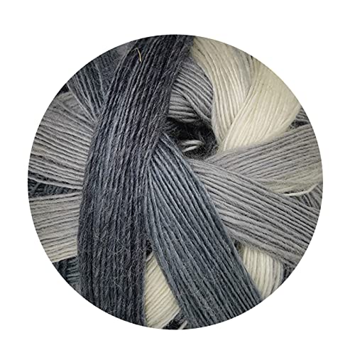 Greabuy Wollgarn, Knäuel, Häkeln, hautfreundliches Strickgarn, Zubehör für Herbst, Winter, Pullover, Schal Greabuy Wollgarn, Knäuel, Häkeln, hautfreundliches Strickgarn, Zubehör für Herbst, Winter, Pullover, Schal von Greabuy