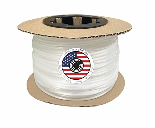3/32 Zoll Polsterung, Feste Kunststoffschaum-Einfassung, 65 m von Great Lakes Cordage