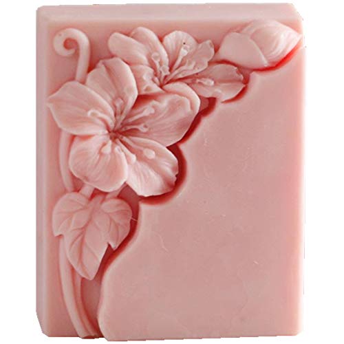Great Mold Silikonform zur Herstellung von Seifen mit Tungblüte, hübsche Blumenform, handgefertigt, DIY-Seifenform für Seife, Duftkerzen, Epoxidharz, Kunsthandwerk von Great Mold
