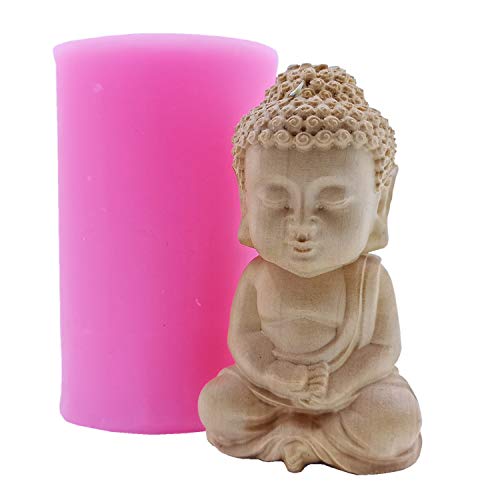 Maitreya Buddha-Design Silikonform für Kerzen, Duft, Seife, Wachs, 3D-Silikonform für Aroma, Gips, Keramik, Harz, Beton, Basteln, Dekorationen von Great Mold