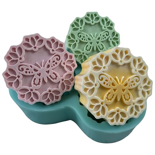 Seifenform mit mehreren Mulden (GM-3Butterfly) von Great Mold