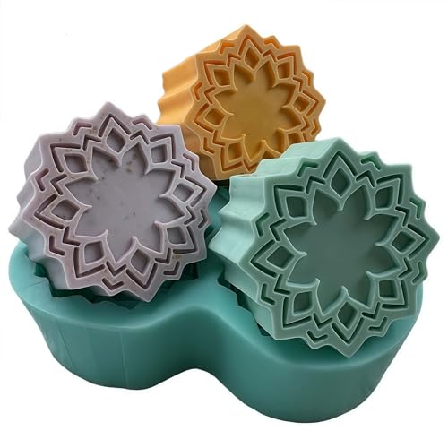 Seifenform mit mehreren Mulden (GM-3Kaleidoskop) von Great Mold