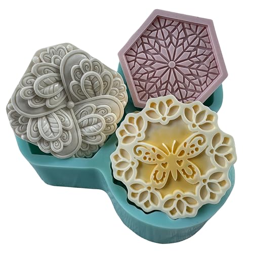 Seifenform mit mehreren Mulden (GM-3MixedMold#2) von Great Mold