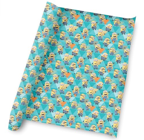 Geschenkpapier, 4 m Rolle, Minions, Geburtstagsgeschenkpapier von Great Northern Publishing, Inc
