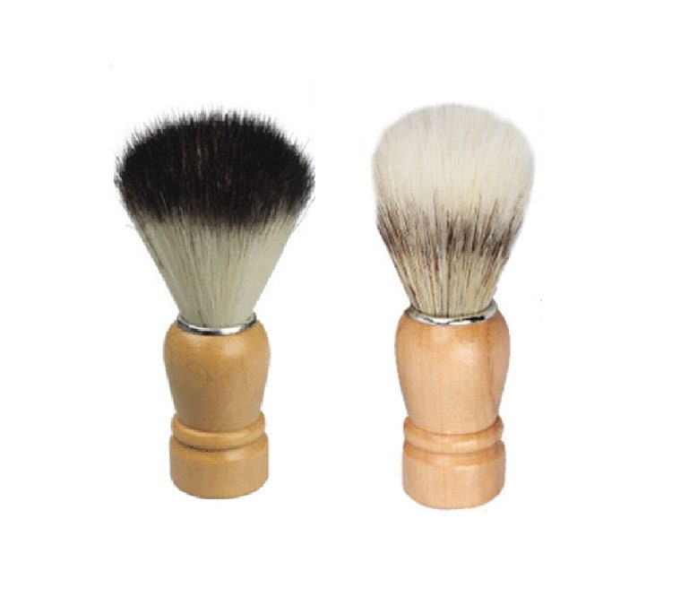 Passen Sie Logo-Handgefertigte Braune Holzgriff Nylon-Rasierbürsten Bartpflege-Tool Barber Brush von GreatBeardCare