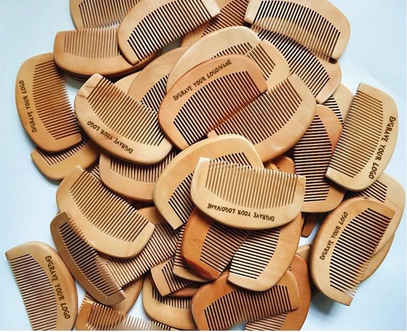 Personalisierte Anpassen Logo Kämme-Handmade Fine Tooth Holzkamm Bartkamm Taschengröße Kamm Haarbürste Personalisierte Anpassen Logo Kämme-Handmade Fine Tooth Holzkamm Bartkamm Taschengröße Kamm Haarbürste von GreatBeardCare