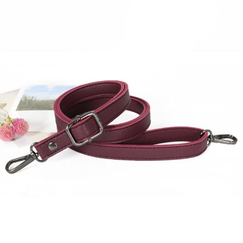 GreatRise 1.5 cm Breite PU Leder Schultergurt Ersatz Schulterriemen Verstellbar Schultergurt Dünner Taschenrieme, 80-150cm, Gurt für Damen Taschen Handtaschen Geldbörse Burgunderrot Gunmetal GreatRise 1.5 cm Breite PU Leder Schultergurt Ersatz Schulterriemen Verstellbar Schultergurt Dünner Taschenrieme, 80-150cm, Gurt für Damen Taschen Handtaschen Geldbörse Burgunderrot Gunmetal von GreatRise