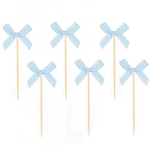 GreatRise 100 Stück Mini Kuchendeko mit Fliege Plugin Schleifen Cupcake Toppers Dessert Picks Zahnstocher Schleife Tortenaufleger für Hochzeit Geburtstag Party Kuchen Backen Deko Blau GreatRise 100 Stück Mini Kuchendeko mit Fliege Plugin Schleifen Cupcake Toppers Dessert Picks Zahnstocher Schleife Tortenaufleger für Hochzeit Geburtstag Party Kuchen Backen Deko Blau von GreatRise