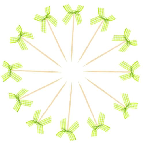 GreatRise 100 Stück Mini Kuchendeko mit Fliege Plugin Schleifen Cupcake Toppers Dessert Picks Zahnstocher Schleife Tortenaufleger für Hochzeit Geburtstag Party Kuchen Backen Deko Grüner Scheck GreatRise 100 Stück Mini Kuchendeko mit Fliege Plugin Schleifen Cupcake Toppers Dessert Picks Zahnstocher Schleife Tortenaufleger für Hochzeit Geburtstag Party Kuchen Backen Deko Grüner Scheck von GreatRise