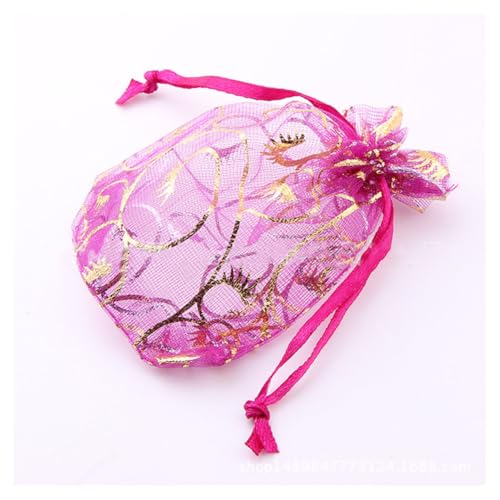 GreatRise 100pcs 7×9cm Organzasäckchen mit Kordelzug Druckt Organzabeutel Hochzeit Geschenktüten Kleine Organza Säckchen Weihnachten Geschenkbeutel Geburtstag Schmuckbeutel Rosenrot GreatRise 100pcs 7×9cm Organzasäckchen mit Kordelzug Druckt Organzabeutel Hochzeit Geschenktüten Kleine Organza Säckchen Weihnachten Geschenkbeutel Geburtstag Schmuckbeutel Rosenrot von GreatRise