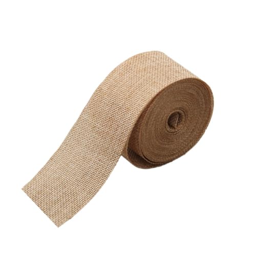 GreatRise 10m Juteband 5cm Breit Geschenkband Jute Schleifenband Sackleinenband Dekoband Stoffband für DIY-Basteln Scrapbooking Geschenkverpackung Hochzeit Weihnachten Party Deko Leinen GreatRise 10m Juteband 5cm Breit Geschenkband Jute Schleifenband Sackleinenband Dekoband Stoffband für DIY-Basteln Scrapbooking Geschenkverpackung Hochzeit Weihnachten Party Deko Leinen von GreatRise